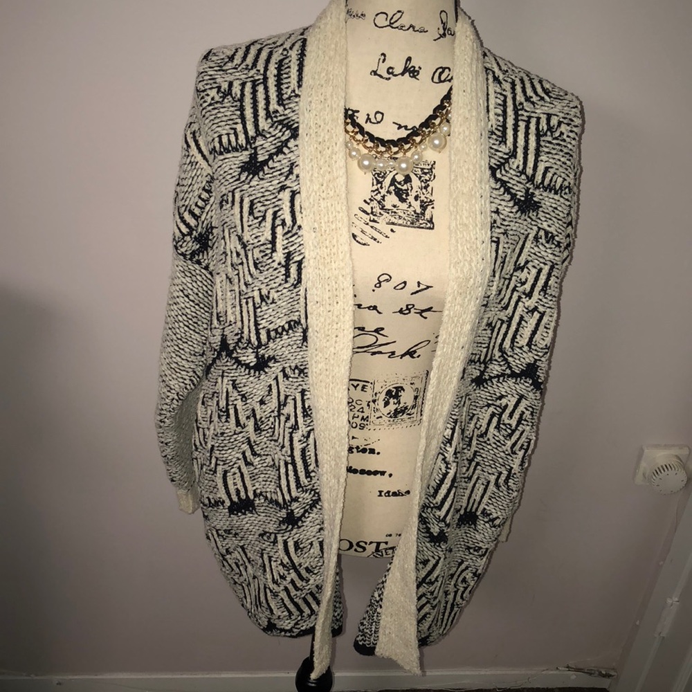 European Long Blanket Cardigan